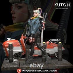 Kuki (Sci-Fi) Bust/Statue KUTON 8K 3DPrinted Resin 10cm to 20cm/24cm