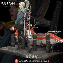 Kuki (Sci-Fi) Bust/Statue KUTON 8K 3DPrinted Resin 10cm to 20cm/24cm