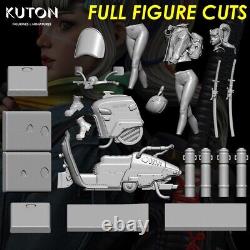 Kuki (Sci-Fi) Bust/Statue KUTON 8K 3DPrinted Resin 10cm to 20cm/24cm