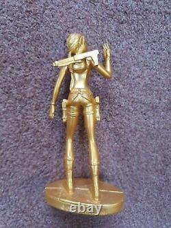 LARA CROFT MIDAS GOLD Tomb Raider Atlas Editions no. 60 figure STATUE Xmas Gift