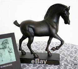 LEONARDO DA VINCI Horse Animal Equestrian Statue Figure Figurine Sculpture Art