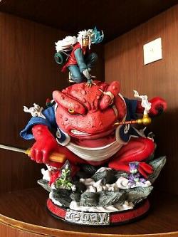 LSeven Naruto Jiraiya Resin Statue Gama-Bunta Figure In Stock Model Anime New