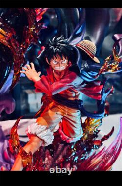LX Studio Luffy Figure ONE GK Resin Statue LED Light PIECE NEW With Boun