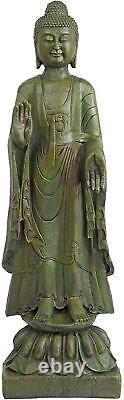 Large Buddha Statue Decor 40 Outdoor Yard Zen Spiritual Enlightened Yoga Figure