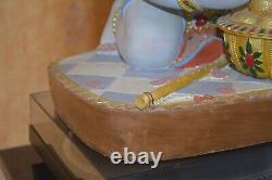 Large Crawling Baby Krishna Resin Statue/idol/figure/display/worship/e851