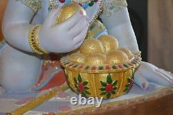 Large Crawling Baby Krishna Resin Statue/idol/figure/display/worship/e851