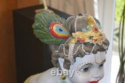 Large Crawling Baby Krishna Resin Statue/idol/figure/display/worship/e851
