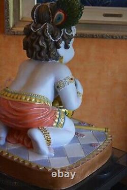 Large Crawling Baby Krishna Resin Statue/idol/figure/display/worship/e851