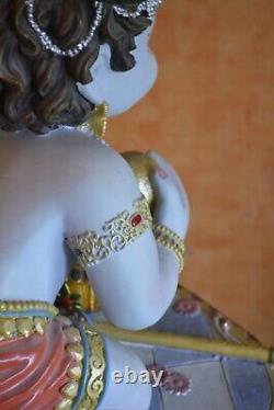 Large Crawling Baby Krishna Resin Statue/idol/figure/display/worship/e851