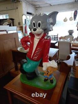Large Vintage Retro Tom & Jerry resin figures