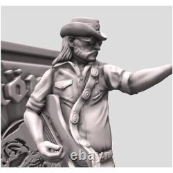 Lemmy Kilmister Motorhead Garage Kit Figure Collectible Statue Handmade Gift
