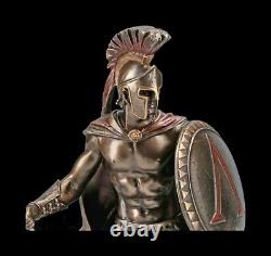 Leonidas Figure Heroic Pose Veronese King of Sparta Decorative Statue