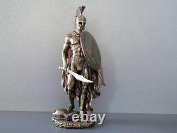 Leonidas the king of Sparta Cold Cast Bronze statue 26 cm 10.23 inches