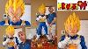Life Size Dragon Ball Z Super Saiyan Vegeta Resin Statue Unboxing