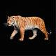 Limited Simulation 16 Bengal Tiger Model Animal Resin Figure Statue Collection