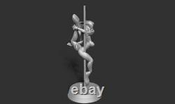 Lola Bunny Pole Dancing Garage Kit Figure Collectible Statue Handmade