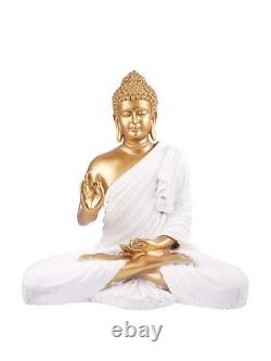 Lord Buddha Statue Figure House Warming Decorative For Home Office Decor Resin
