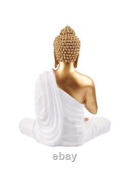 Lord Buddha Statue Figure House Warming Decorative For Home Office Decor Resin