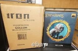 Lord of the Rings Gollum Iron Studio New Boxed 1/10th Scale LOTR statue figure