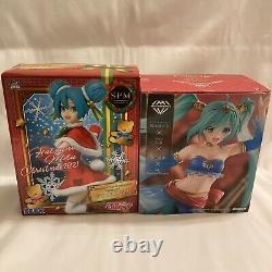 Lot 5 Hatsune Miku Figures with Box Girls Vocaloid Resin Statue Collection Japan