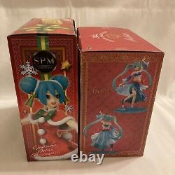 Lot 5 Hatsune Miku Figures with Box Girls Vocaloid Resin Statue Collection Japan