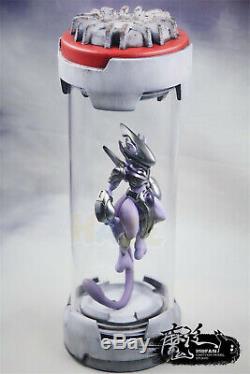 Lovely Pokemon Helmet And Armour Mewtwo Model Resin Statue MF Studio Figure Toys