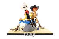 Lucky Luke & Calamity Jane Resin Figure Lim 220 LMZ