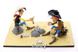 Lucky Luke & Calamity Jane Resin Figure Lim 220 LMZ