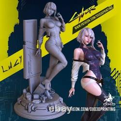 Lucy Cyberpunk Edgerunners Garage Kit Figure Statue 16 Scale 12 Inches