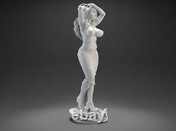 Lust Beauty Woman Unpainted Unassembled Resin 3D printed Model Figure NSFW