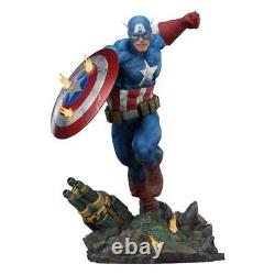 MARVEL Captain America Premium Format Figure 1/4 Statue Sideshow