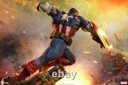 MARVEL Captain America Premium Format Figure 1/4 Statue Sideshow