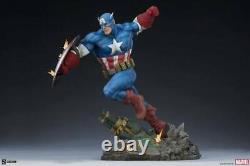 MARVEL Captain America Premium Format Figure 1/4 Statue Sideshow