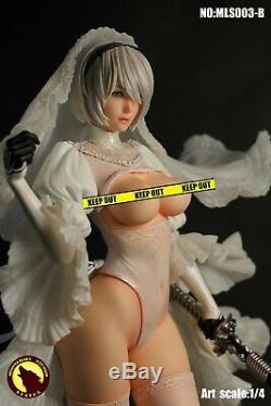 MOONLIGHT STUDIO 1/4 NieR Automata YoRHa 2B White Wedding Ver. Figure Statue