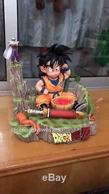 MRC Recast Dragon Ball Z Kid Gohan Training Piccolo Resin Statue Figure Goku
