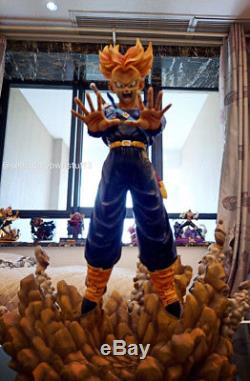 MRC Recast Tensai Dragon Ball Z Super Saiyan Trunks Resin Statue Figure Goku