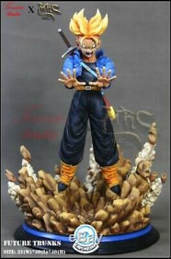 MRC Super Saiyan Trunks Resin Statue Tensai Figure Vkh Xceed FC Goku Vegeta SSJ
