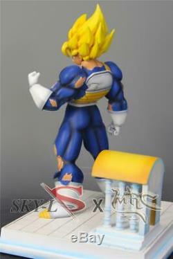 MRC Time Chamber Super Saiyan Son Goku Resin Statue Figure 3 Vegeta Gohan UI FC