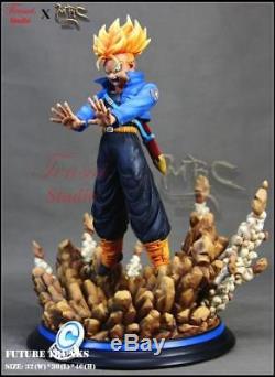 MRC x Tensai Dragon Ball Super Saiyan Trunks Resin Statue Figure Collection Z