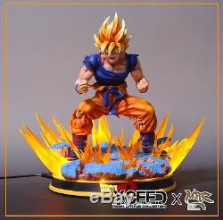 MRC x Xceed Dragon Ball Super Saiyan Son Goku Resin Statue Figure Medicos Z