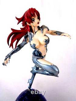 Manga / Anime Resin 1/6 Scale Female Sexy Model Kit Statue Unique Glass Base