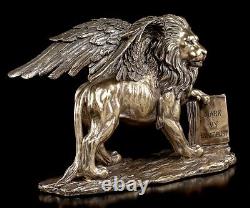 Markus Löwe Figur Markus Der Evangelist Statue Bronzed Veronese Decor Lion