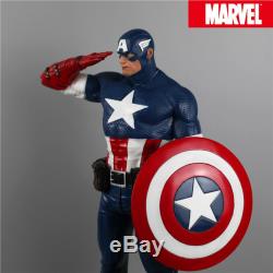 Marvel Avengers Captain America Statue 1/4 Scale Oversized Figure Double Heads