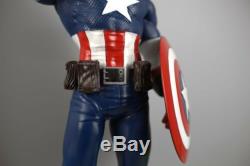 Marvel Avengers Captain America Statue 1/4 Scale Oversized Figure Double Heads