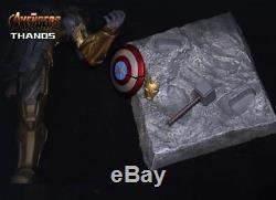 Marvel Avengers Infinity War 3 Thanos Statue Resin 14'' Figure New