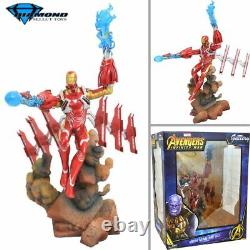 Marvel Avengers Infinity War Iron Man MK50 Gallery Diorama Statue Figure 9-inch