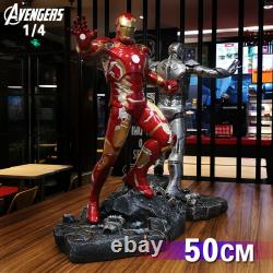 Marvel Avengers Iron man MK43 1/4 Resin statue 50CM figure birthday gala gift