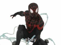 Marvel Gallery Premier Collection Spiderman Statue Miles Morales Figure Resin 9