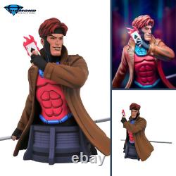 Marvel X-Men Gambit Figure 1/7 Scale Limited Edition Bust Statue Diamond Select