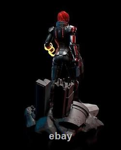 Mass Effect Female Shepard Game Garage Kit Figure Collectible Statue Handmade